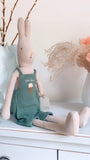 Maileg size 3 rabbit in overalls