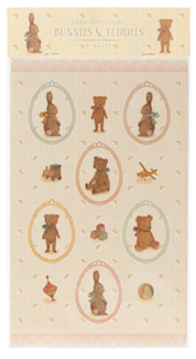 Maileg Rabbits and Bunnies Sticker Sheet