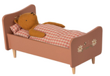 Maileg Wooden Bed Teddy Mum Rose